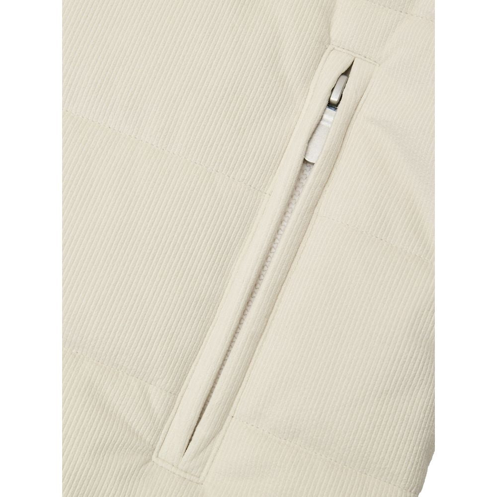 Gran Sasso Weiße Wolljacke in voller Länge