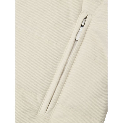 Gran Sasso Weiße Wolljacke in voller Länge