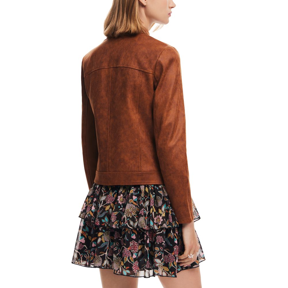 Desigual Brown Polyester Clothing