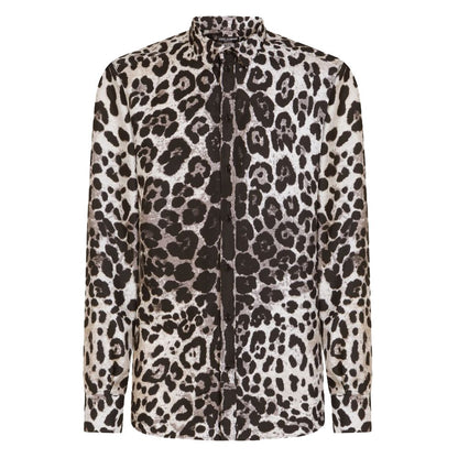 Dolce & Gabbana Black Silk Shirt