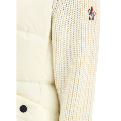 Moncler Grenoble Cream Polyamide Coat