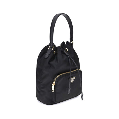 Prada Black Polyamide Backet Bag