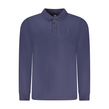 Norway 1963 Blue Cotton Men Polo Shirt