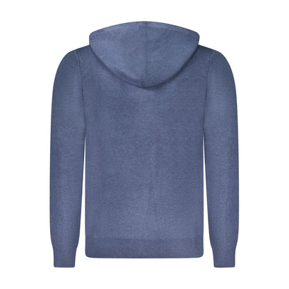 Norway 1963 Blue Polyester Men Cardigan