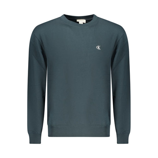 Calvin Klein Blue Cotton Sweatshirt