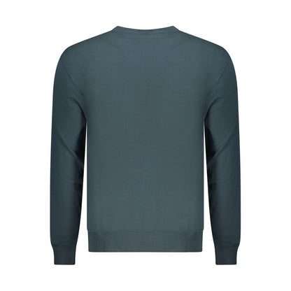 Calvin Klein Blue Cotton Sweatshirt