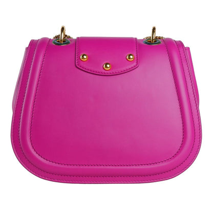 Dolce & Gabbana Fuchsia Calfskin Women Shoulder Bag