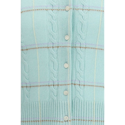 Guest in Residence Light Blue Cashmere Cardigan