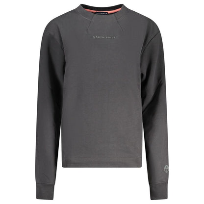 North Sails Black Cotton Women's Sweatshirt