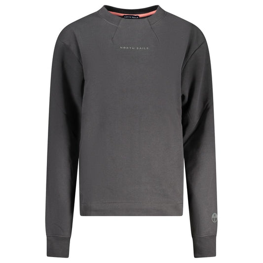 North Sails Black Cotton Women's Sweatshirt