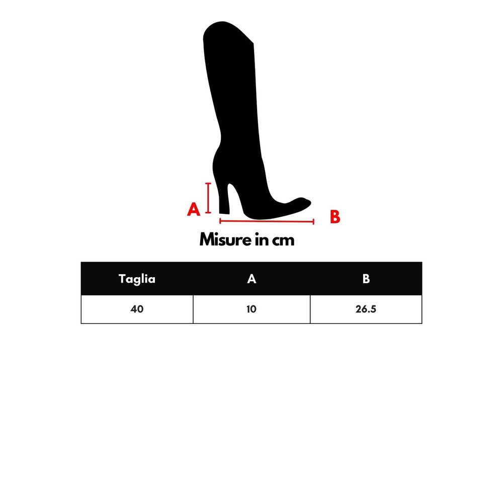 Dolce & Gabbana Brown Leather High Heel Boots