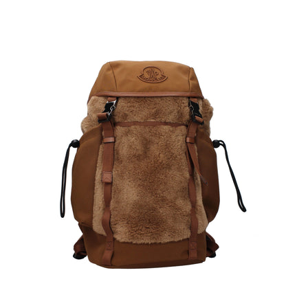 Moncler Brown Fabric Backpack