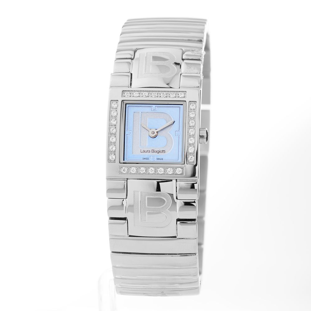 Laura Biagiotti Silver Stainless Steel Bracelet Watch
