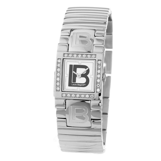 Laura Biagiotti Silver Stainless Steel Dress Watch