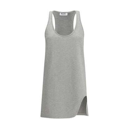 The Attico Gray Cotton Casual Dress
