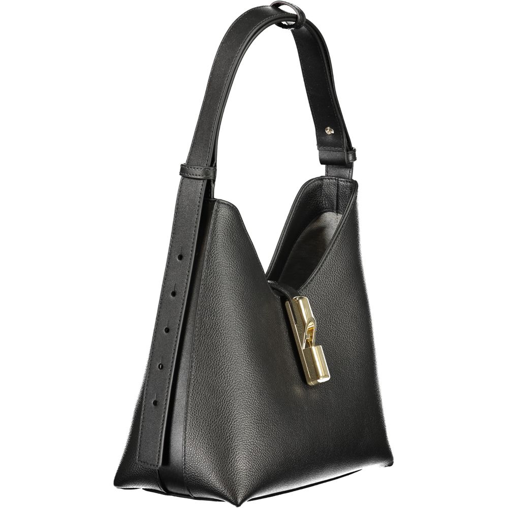 Furla Black Leather Handbag