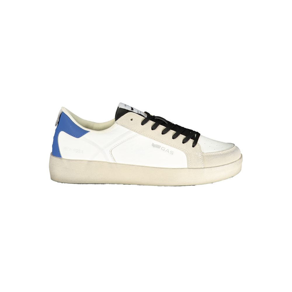 Gas White Polyester Sneaker