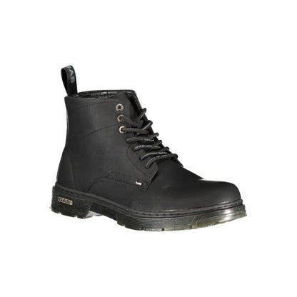 Gas Black Polyester Ankle