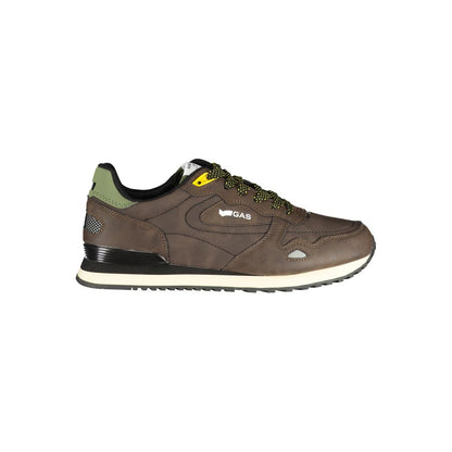Gas Brown Polyester Sneaker