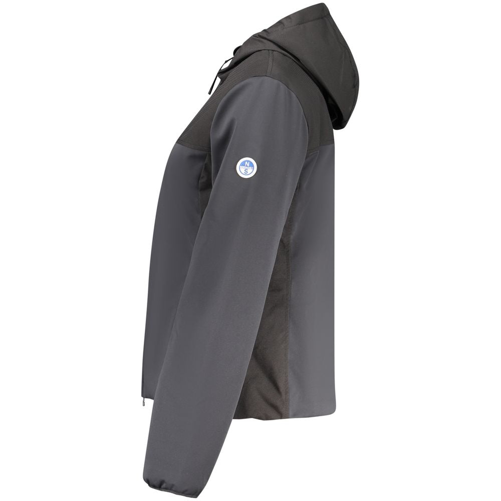 North Sails Black Polyester Jackets & Coat