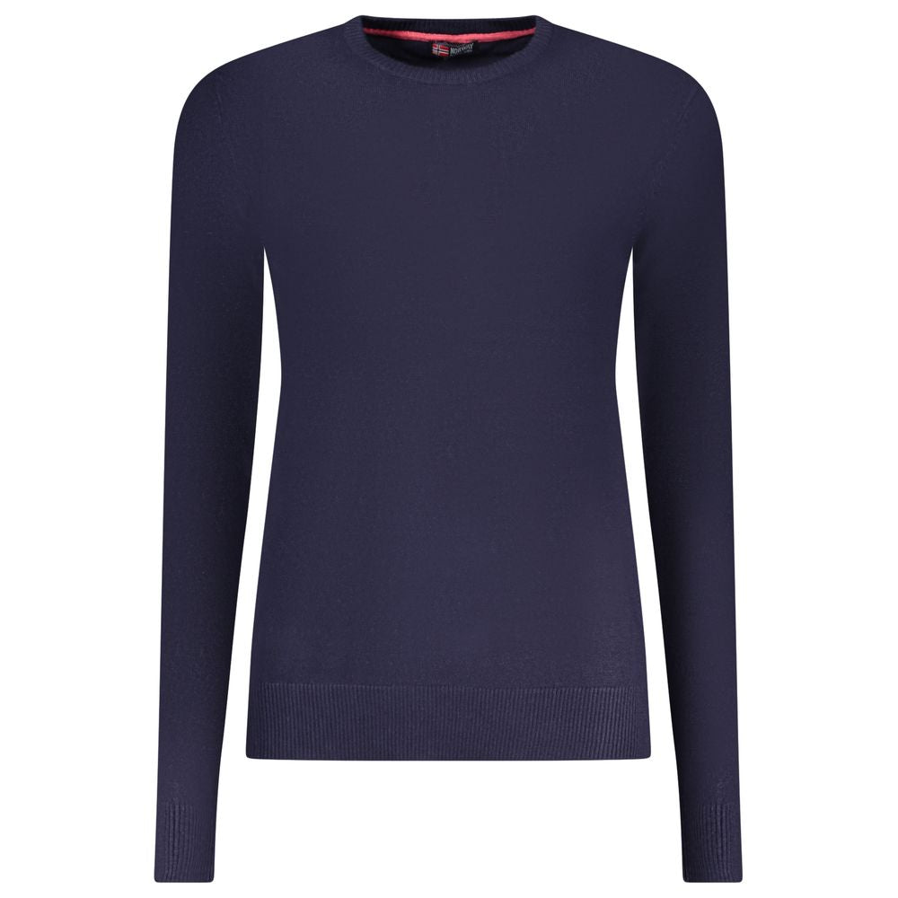 Norway 1963 Blu Viscosa Donna Maglia