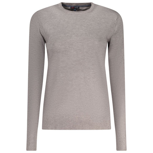 Norway 1963 Grigio Viscosa Donna Maglia