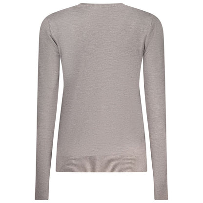 Norway 1963 Grigio Viscosa Donna Maglia