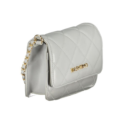Mario Valentino Grigio Polyurethane Women Handbag