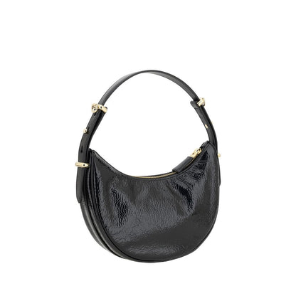 Prada Black Calf Leather Bos Taurus Shoulder Bag
