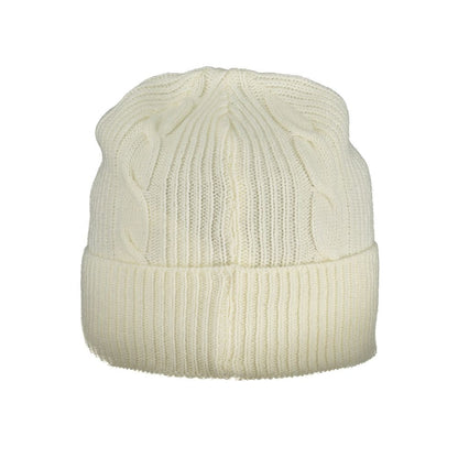North Sails White Wool Beanie