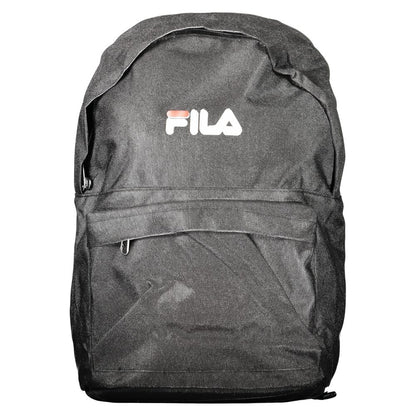 Fila Black Polyester Backpack
