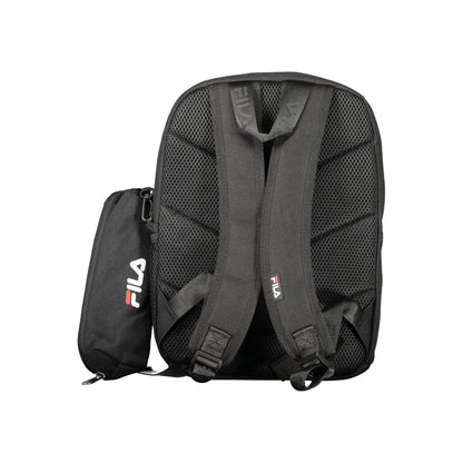 Fila Black Polyester Backpack