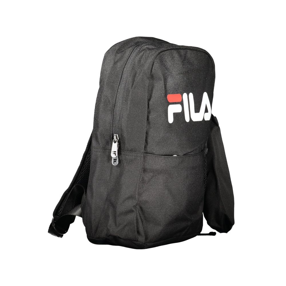 Fila Black Polyester Backpack