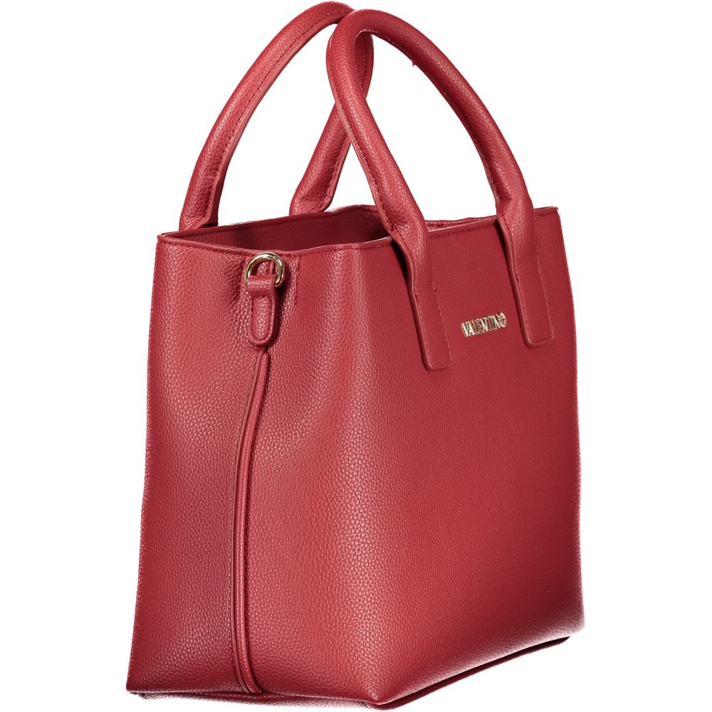 Mario Valentino Red Polyethylene Handbag