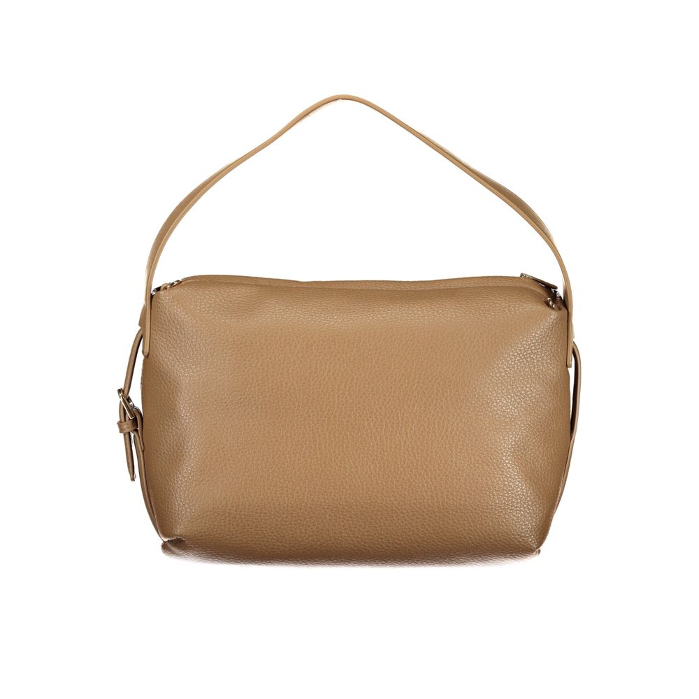 Mario Valentino Brown Polyethylene Handbag
