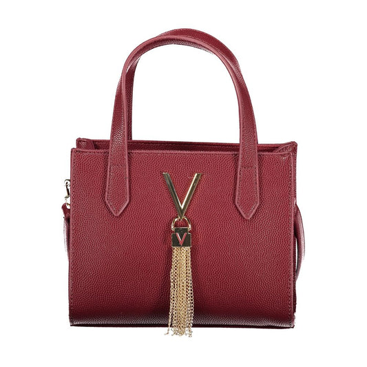 Mario Valentino Red Polyethylene Handbag