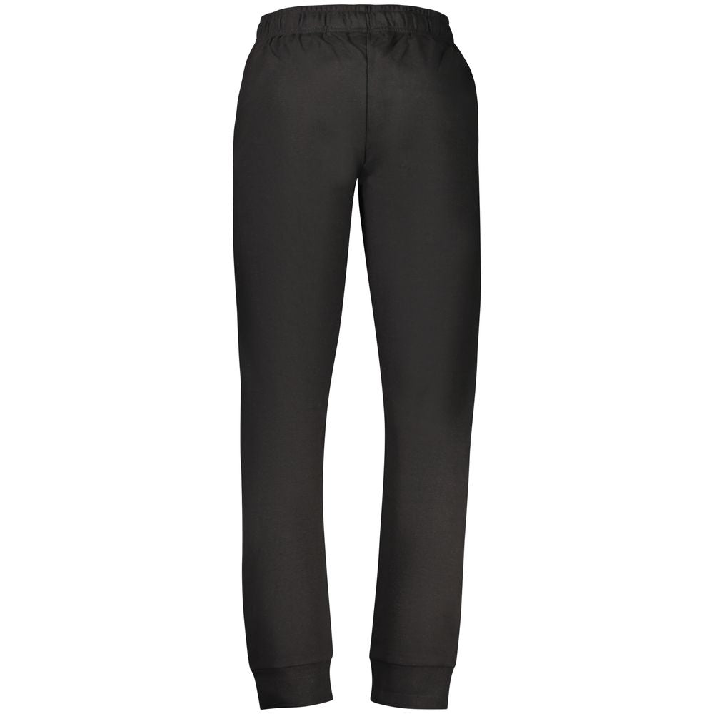 Fila Black Cotton Joggers (Workout Pants)
