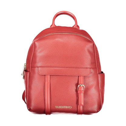 Mario Valentino Red Polyethylene Backpack