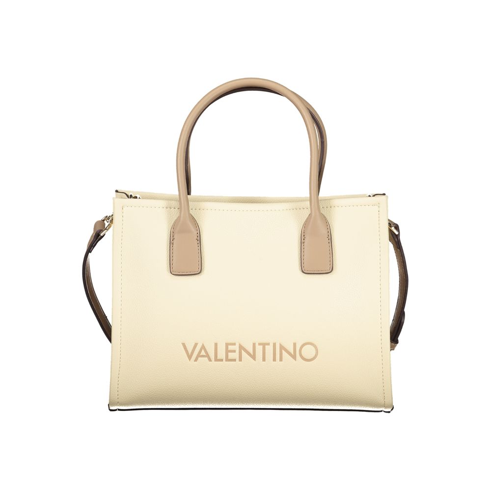 Mario Valentino Beige Polyethylene Handbag