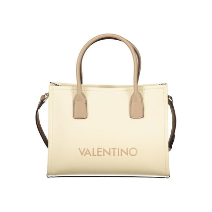 Mario Valentino Beige Polyethylene Handbag
