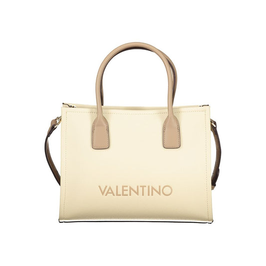 Mario Valentino Beige Polyethylene Handbag
