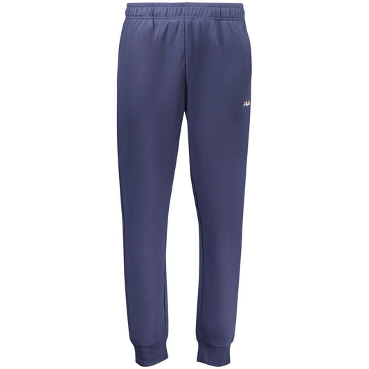 Fila Blue Cotton Joggers (Workout Pants)