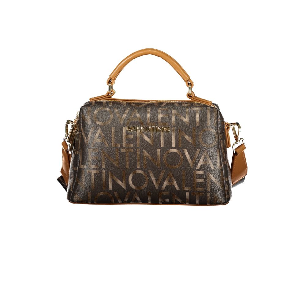 Mario Valentino Brown Polyethylene Handbag