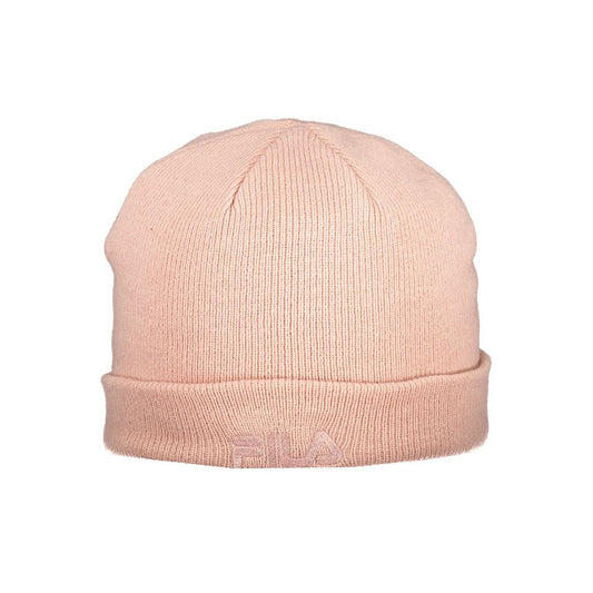 Fila Pink Polyacrylic Beanie