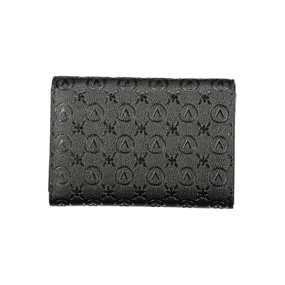 Mario Valentino Black Polyethylene Wallet
