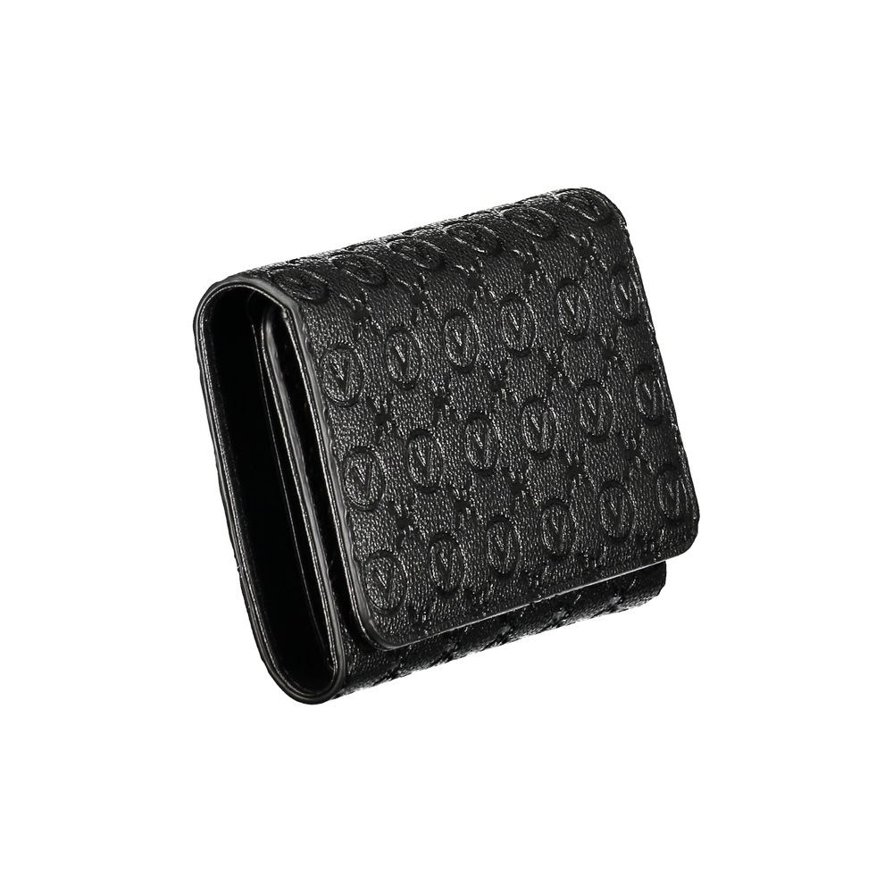Mario Valentino Black Polyethylene Wallet