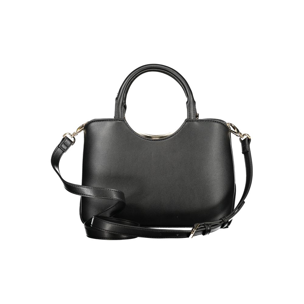 Mario Valentino Black Polyethylene Handbag
