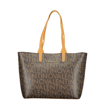 Mario Valentino Brown Polyethylene Handbag