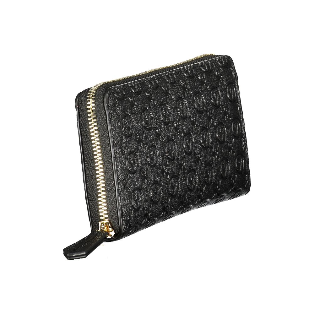 Mario Valentino Black Polyethylene Wallet