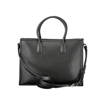Mario Valentino Black Polyethylene Handbag